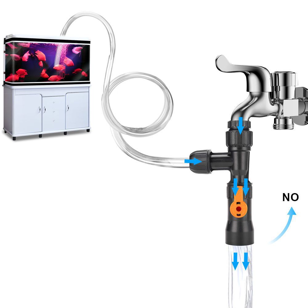Planted Aquarium Cleaning - Changeur d'eau d'aquarium sans seau, outils