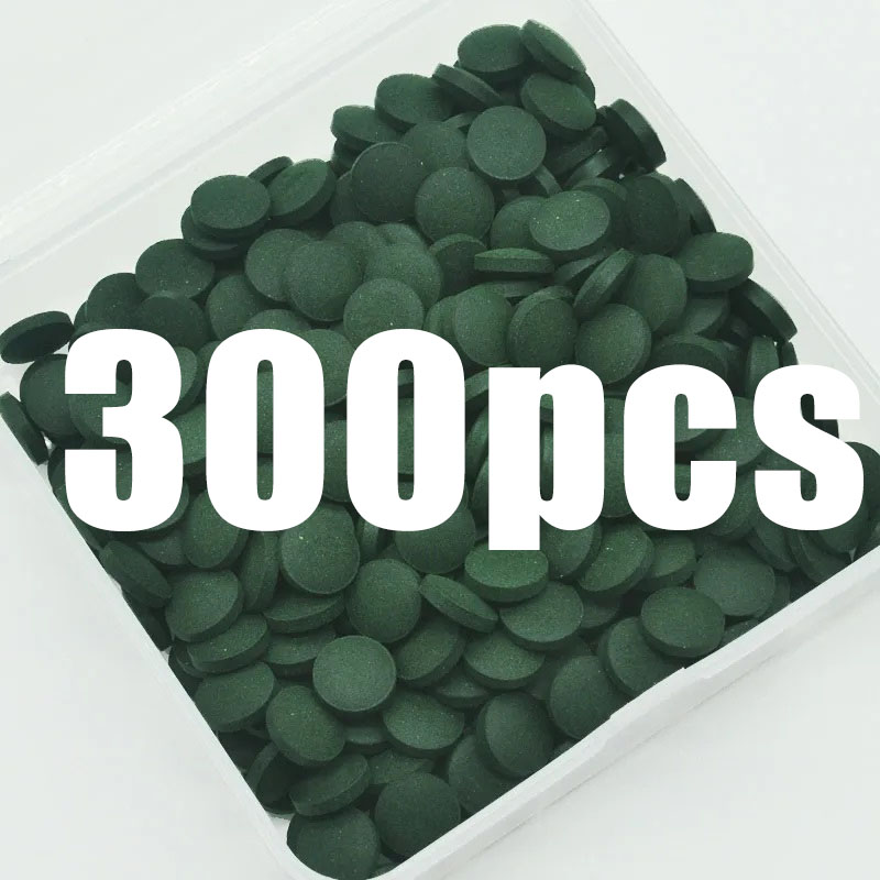 Aquarium Fertilizer - 50-300 pièces comprimés de spiruline de