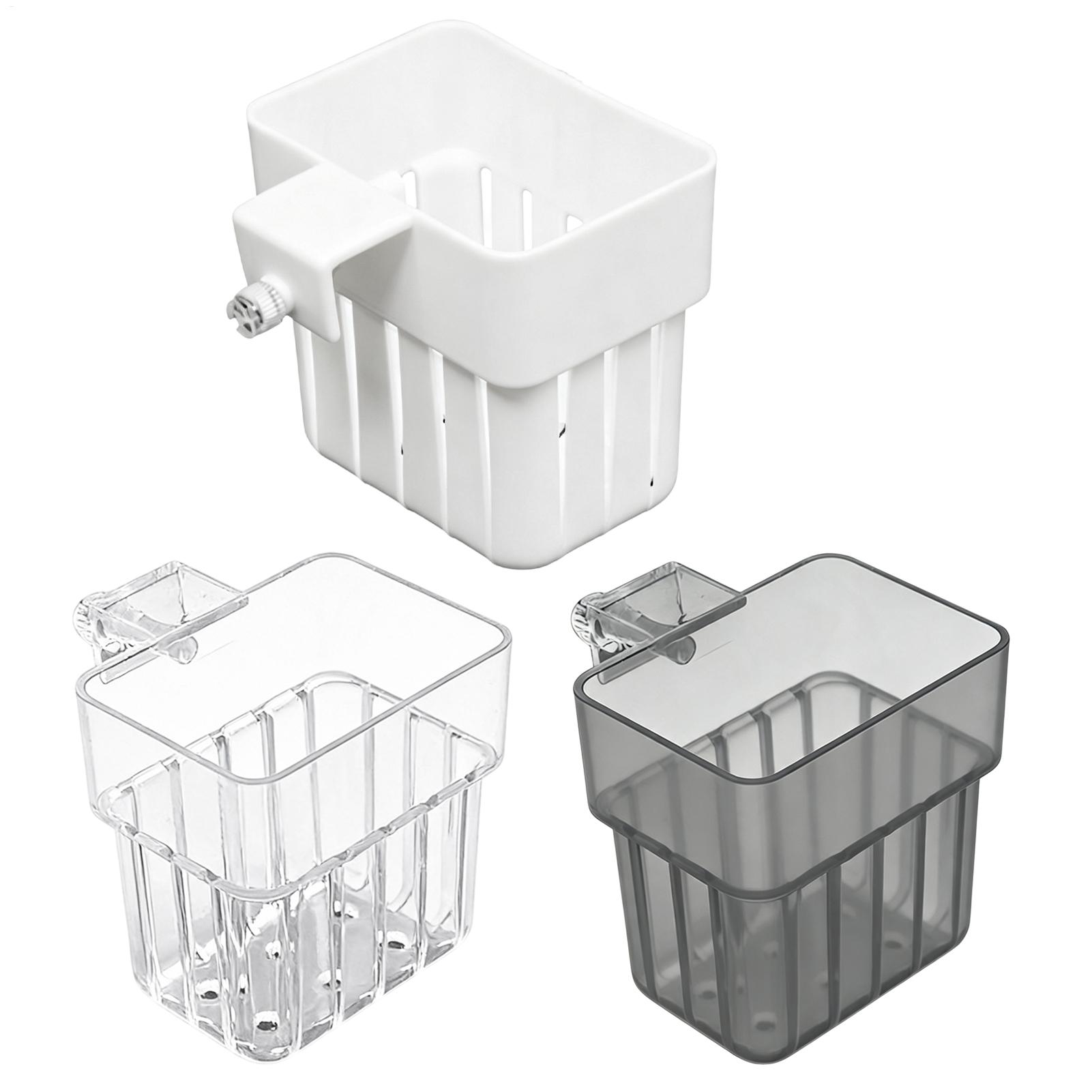 Aquarium Plant Holder - Support transparent pour plantes d'aquarium, pot