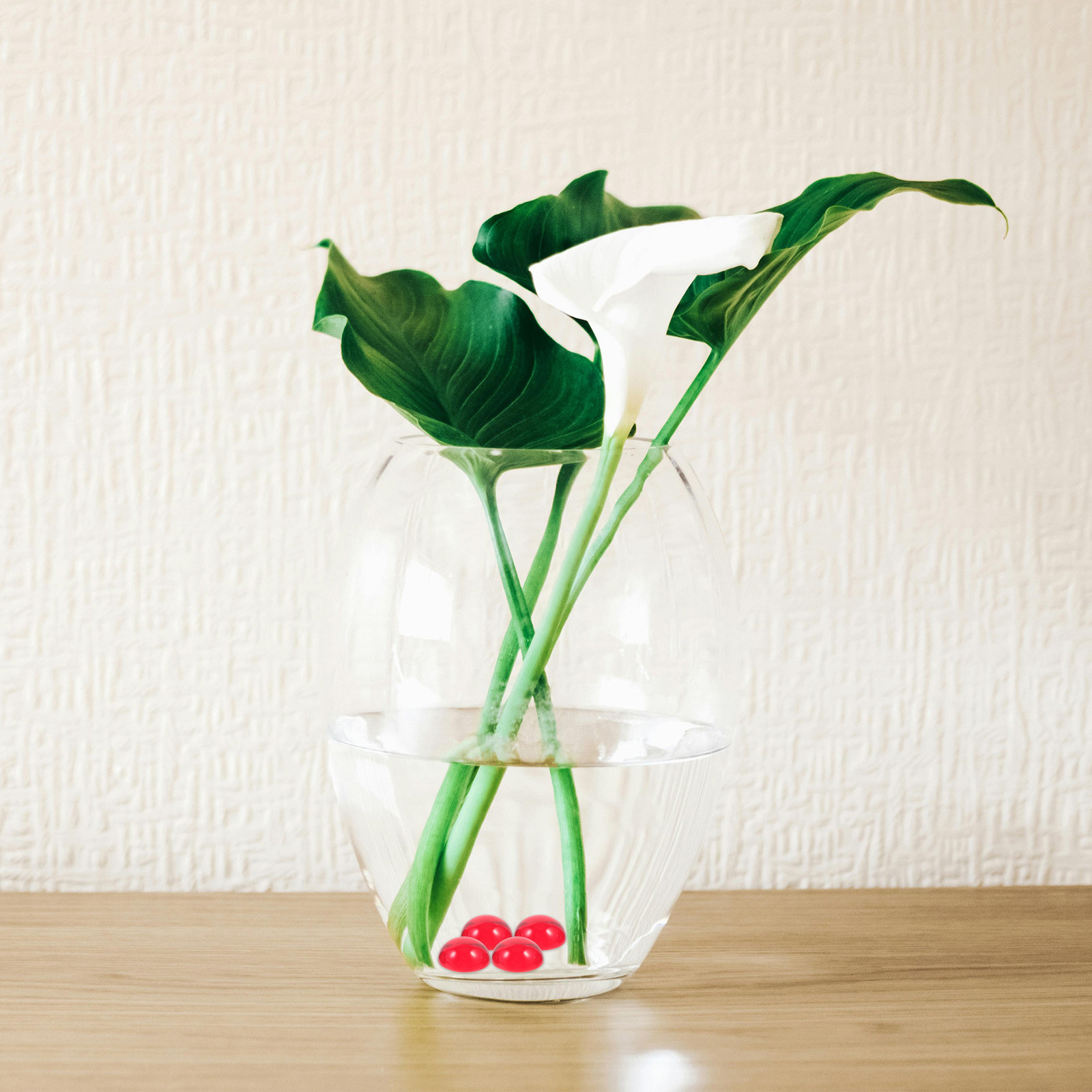 50 pièces de galets en verre r - Plant Aquarium Pot avis et prix