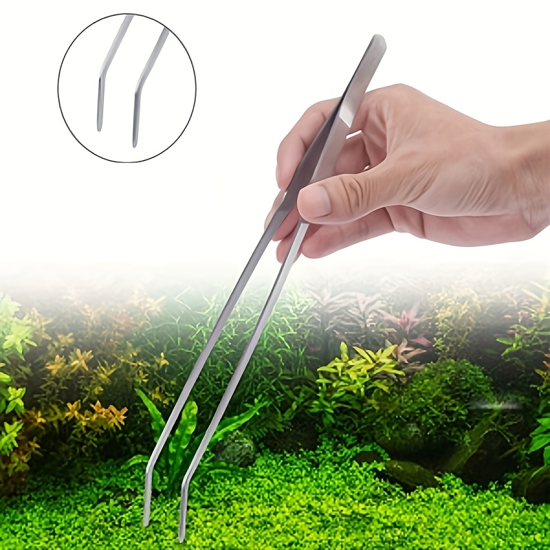Pinces à herbe d'eau en acier  - Planted Aquarium Cleaning avis et prix