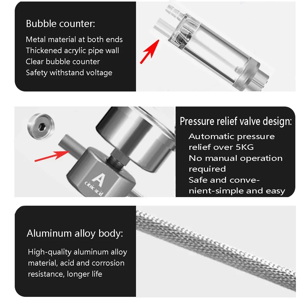 Kit de générateur de CO2 DIY p - Aquarium Liquid Carbon avis et prix
