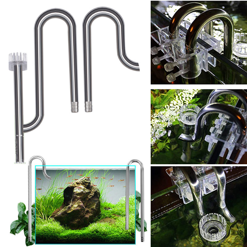 Tuyau de lys en acier inoxydab - Aquarium Planted Tank Filter avis et prix