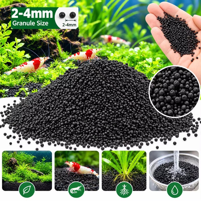 Sous-couche noire pour aquariu - Aquarium Plant Substrate avis et prix