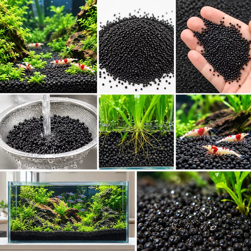 Sous-couche noire pour aquariu - Aquarium Plant Substrate avis et prix