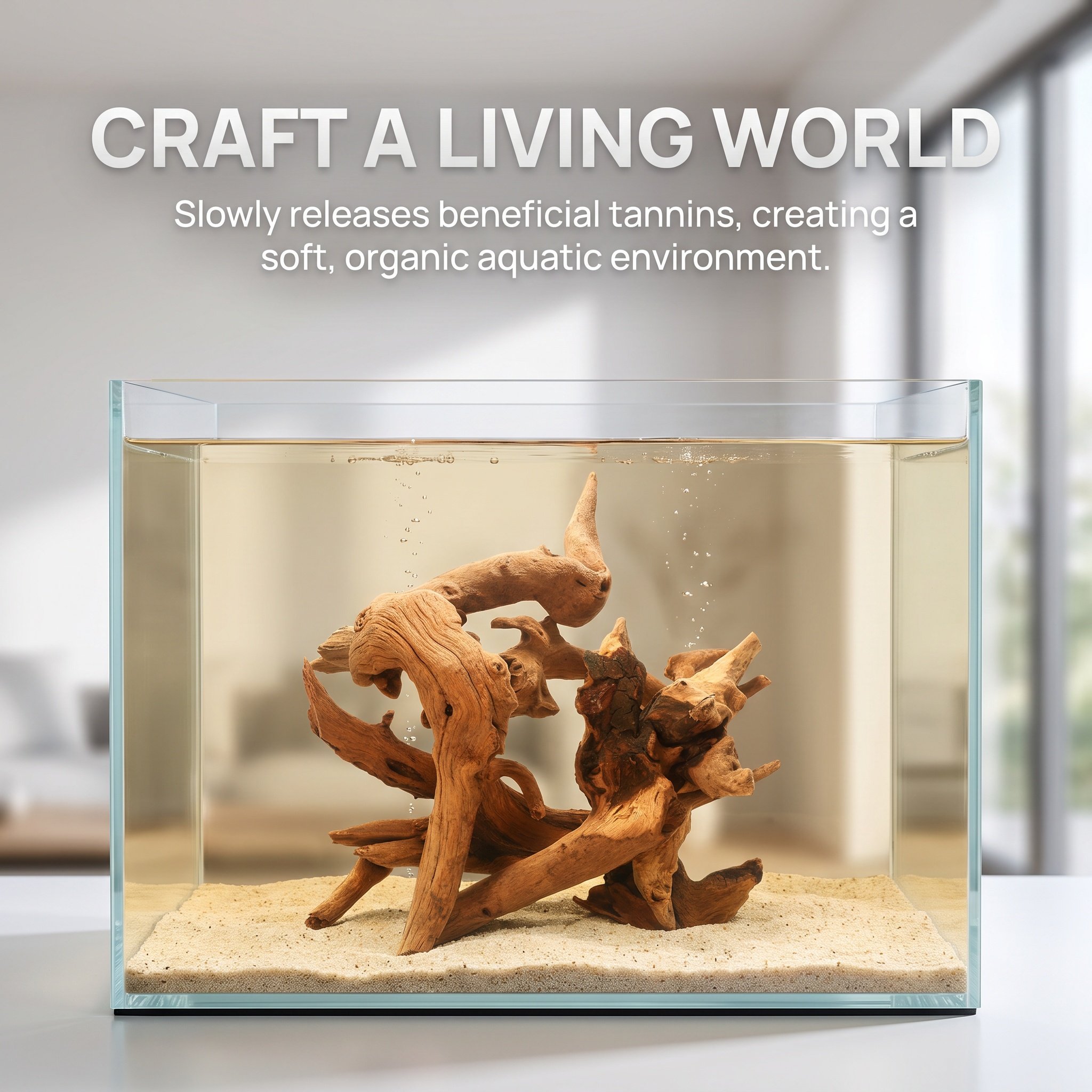 4 pièces de bois de driftwood  - Aquarium Driftwood avis et prix